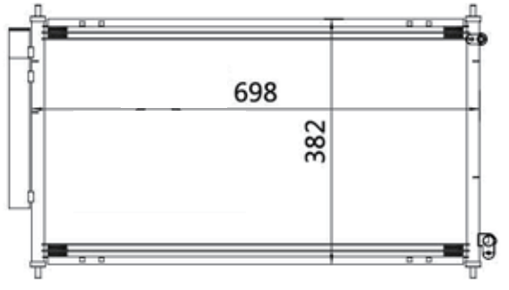 ACURA TSX ac condenser/80110-SEA-003/80110-SEA-013 AC CONDENSER